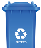 Water Filter Recycle Bin