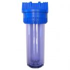 Filter Housing 10" - Clear - 1" Ports