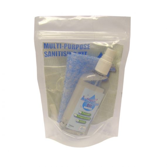 Image for Aqua Dosa S11 Sanitising Kit - Spray , Cloth & Gloves