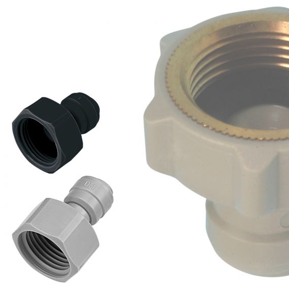 DM Fit | BSP Female Adaptors | Plastic Push Fit 