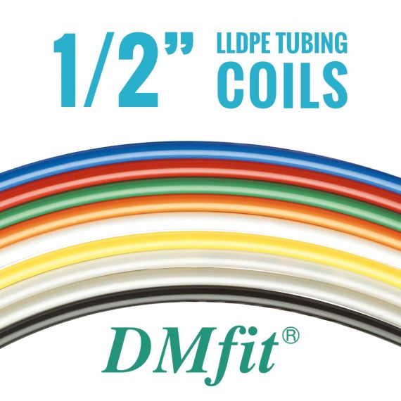 DM Fit LLDPE Tubing Coils - 1/2"