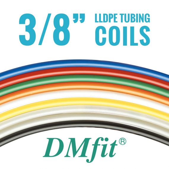 DM Fit LLDPE Tubing Coils - 3/8"
