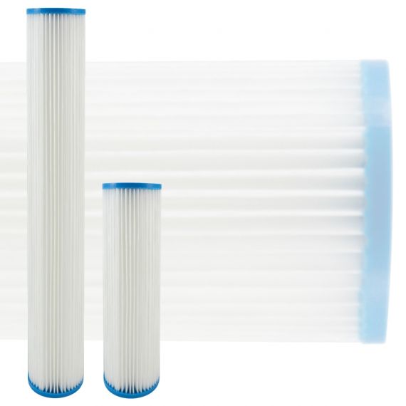 Pleated Cellulose Polyester Water Pre-filter Cartridges | Standard