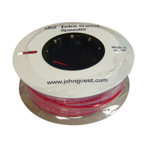 John Guest LLDPE Tubing - 10mm x 100m Coil - Red