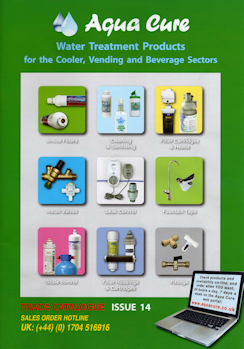 Aqua Cure Water Treatment Catalogue Front Cover
